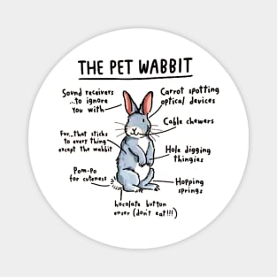 The Pet Wabbit Magnet